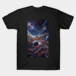 The galaxy art T-Shirt